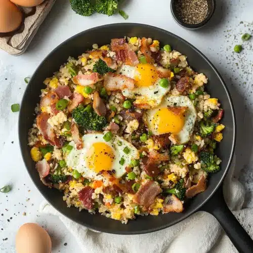 Breakfast Cauliflower Fried Rice