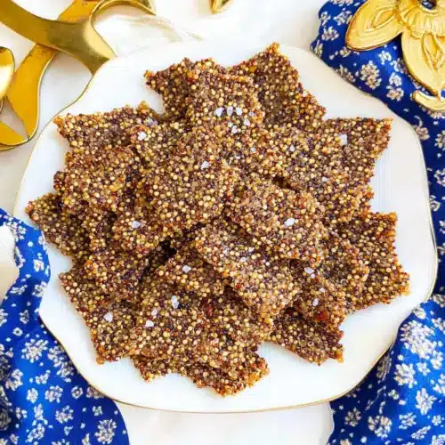 Sea-Salted Quinoa Pecan Brittle