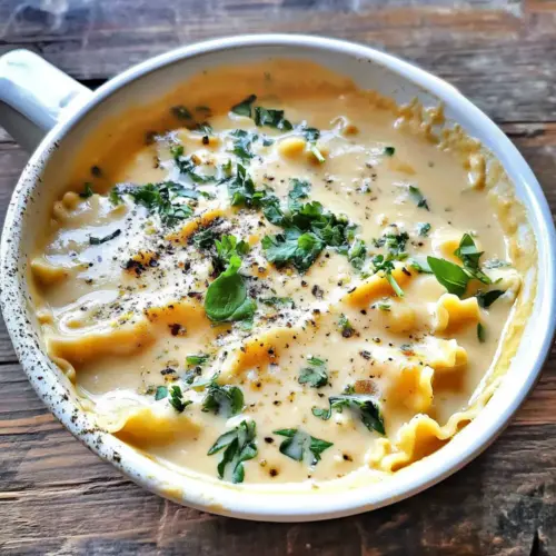 Vegan White Lasagna Soup